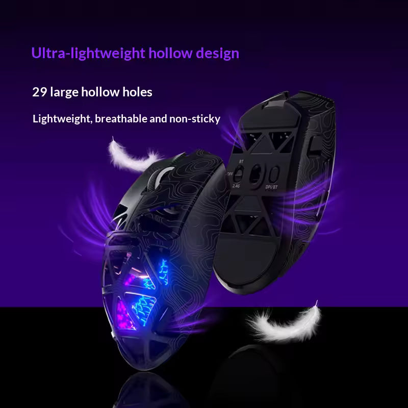 G11 White Pro Gaming Mouse — Lightweight Speed Edition
